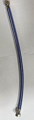3/8" - 3/8" Klozet Taharet Fleksi Çelik Bağlantı Hortumu 50 cm - 1