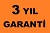 3 Yıl Garanti