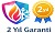 2 Yıl Garanti