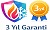 3 Yıl Garanti