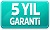 5 yıl Garanti