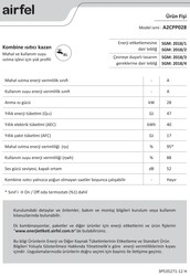 Airfel Maestro Smart Wifi 28/28 Kw 24000 Kcal Tam Yoğuşmalı Kombi - Thumbnail