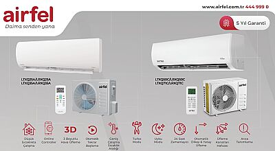 Airfel (Montaj Dahil) Vibe LTXQ35A 12.000 Btu A++ İnverter Klima - 7