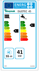 Baymak Duo Tec Premix 45/45 Kw (38.000 Kcal) Tam Yoğuşmalı Kombi - Thumbnail