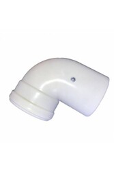 Baymak - Baymak Hermetik Şofben 90° Kapalı Dirsek Logolu