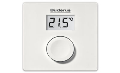 Buderus RC100 Modülasyonlu Pilsiz Kablolu Oda Termostatı