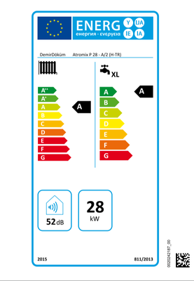 Demirdöküm Atromix 28/28 Kw (24.000 Kcal) Tam Yoğuşmalı Kombi