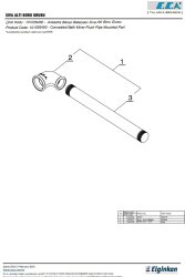Eca Ankastre Banyo Bataryası Sıva Altı Boru Grubu G1/2