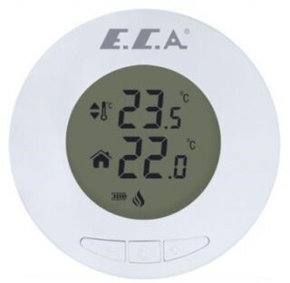 Eca Circle 100 W Kablosuz - Dijital - Pilli On Off Oda Termostatı