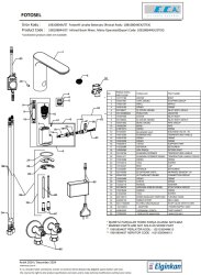 Eca Compact Krom Fotoselli Lavabo Bataryası Elektrikli 108108044 - Thumbnail
