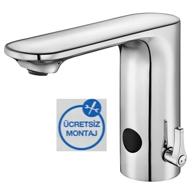 Eca Compact Krom Fotoselli Lavabo Bataryası Pilli 108108037