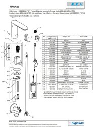 Eca Compact Krom Fotoselli Lavabo Musluğu Pilli 108108038 - 4