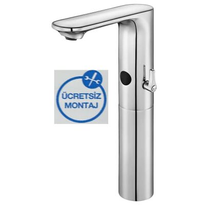 Eca Compact Krom Fotoselli Yüksek Tip Lav. Bat Elektrik 108108045 - 1