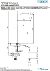 Eca Compact Krom Fotoselli Yüksek Tip Lav. Bat Elektrik 108108045 - 3