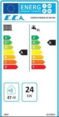 Eca Confeo Premix 24/24 Kw (20.000 Kcal) Tam Yoğuşmalı Kombi