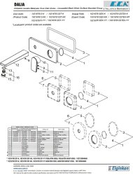 Eca Dalia Krom Ankastre Lav. Bat. Sıva Üstü Tek Rozet 102167612-K - Thumbnail