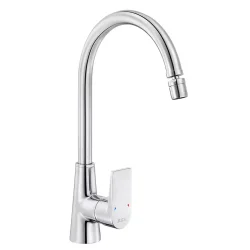 E.C.A - Eca Dalia Krom Mafsallı Kireç Kırıcılı Tasarruflu Eviye Bataryası