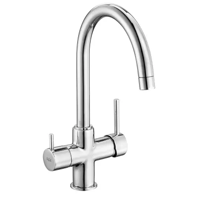 Eca Dual Flow Krom Arıtmalı Çift Akışlı Tasaruflu Eviye Bataryası - 1