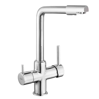 Eca Dual Flow Krom Arıtmalı Tasarruflu Eviye Bataryası 102118361 - 1