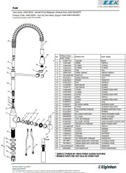 Eca Flux Pas. Çelik Gör. Spiralli Yaylı Sıvı Sab. Eviye Bataryası - Thumbnail