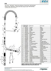 Eca Flux Paslanmaz Çelik Görünümlü Spiralli Yaylı Eviye Bataryası - Thumbnail