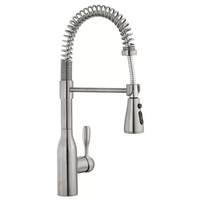 Eca Flux Paslanmaz Çelik Görünümlü Spiralli Yaylı Eviye Bataryası