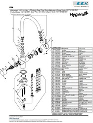 Eca İcon (Krom) Arıtmalı Hygiene Plus Tasarruflu Eviye Bataryası - Thumbnail