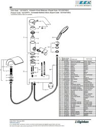 Eca İvy Krom Ankastre Küvet Bataryası 102153074 Şelale Akışlı - Thumbnail