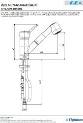 Eca Ivy Krom Renk Kireç K. Spirali Berber Eviye Batarya 102118151 - 2