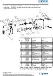 Eca Krom Ankastre Banyo/Duş Bataryası 2 Yollu Sıva Altı 102166207 - Thumbnail