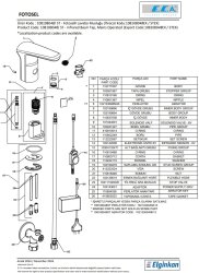 Eca Krom Fotoselli Lavabo Musluğu Elektrikli 108108048 Tek Su Gir - Thumbnail