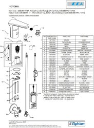 Eca Krom Fotoselli Lavabo Musluğu Pilli 108108047 Tek Su Girişli - Thumbnail