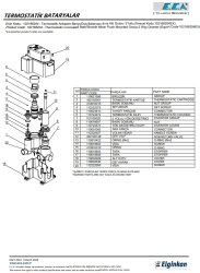 Eca Krom Termostatik Ankastre Banyo/Duş Batarya 2 Yollu Sıva Altı - Thumbnail