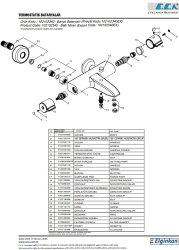 Eca Krom Termostatik Banyo Bataryası 102102340 Duş Seti Hariçtir - Thumbnail