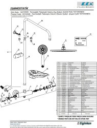 Eca Krom Termostatik Teleskobik Kolonlu Duş Bataryası 102102526 - Thumbnail