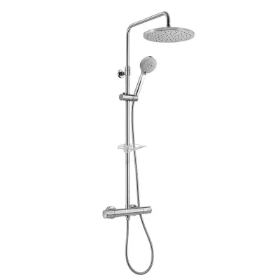 Eca Krom Termostatik Teleskobik Kolonlu Duş Bataryası 102102526