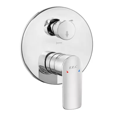 Eca Lia Krom Ankastre Banyo/Duş Bat 3 Yollu Sıva Üstü 102167350-Y