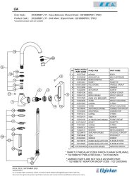 Eca Lia Krom Kireç Kırıcılı Tasarruflu Kuğu Boru Lavabo Bataryası - Thumbnail