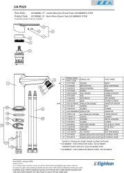 Eca Lia Plus Krom Kireç Kırıcı Tasarruflu Sabit Lavabo Bataryası - Thumbnail
