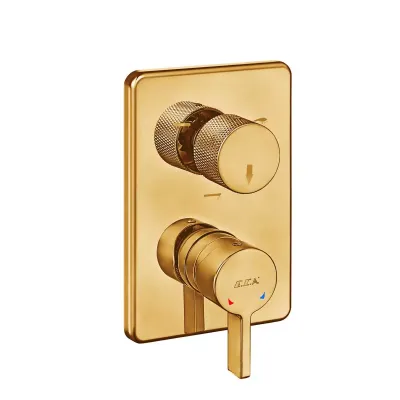 Eca Life Altın Görünümlü Ank Banyo 3 Yolu Sıva Üstü 102167322A1-K