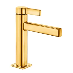 E.C.A - Eca Life Altın Görünümlü Kollu Sabit Lavabo Bataryası 102188777A1