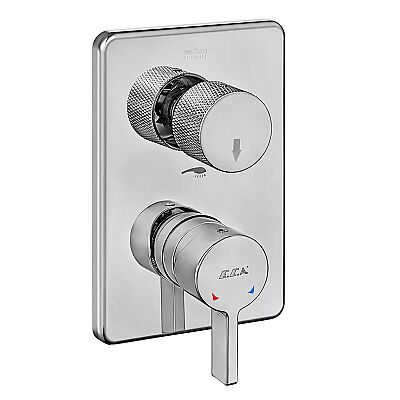 Eca Life Krom Ankastre Banyo/Duş 2 Yollu Sıva Üstü 102167222-KDE - 1