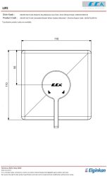 Eca Life Krom Ankastre Duş Bataryası Sıva Üstü Grubu 102167122-K - Thumbnail