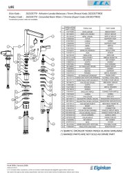 Eca Life Krom Ankastre Lavabo Bat. Tezgah Üstü Üç Rozet 102105779 - Thumbnail