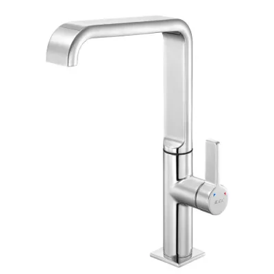 Eca Life Krom Renkli Kireç Kırıcılı Su Tasarruflu Eviye Bataryası