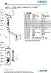 Eca Life Krom Renkli Kollu Yüksek Tip Lavabo Bataryası 102188785 - Thumbnail