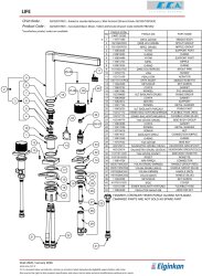 Eca Life Mat Antrasit Ank Lav Bat Tezgah Üst Üç Rozet 102105778C5 - Thumbnail