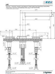 Eca Life Mat Antrasit Ank Lav Bat Tezgah Üst Üç Rozet 102105779C5 - Thumbnail