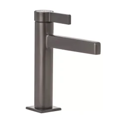 E.C.A - Eca Life Mat Antrasit Kollu Sabit Lavabo Bataryası 102188777C5