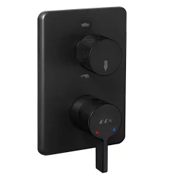 E.C.A - Eca Life Mat Siyah A. Banyo/Duş 2 Yollu Sıva Üstü 102167222C1-KDE